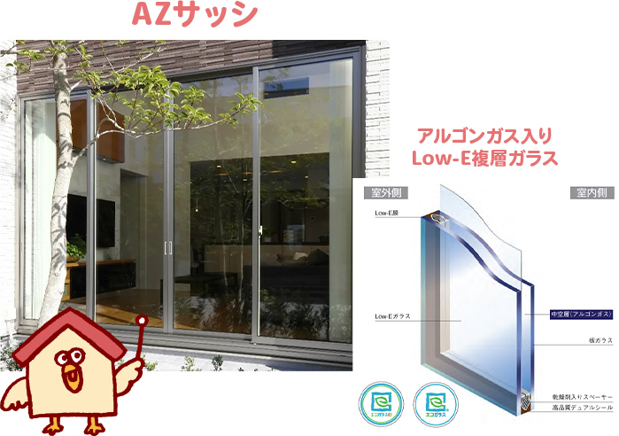 窓の標準仕様