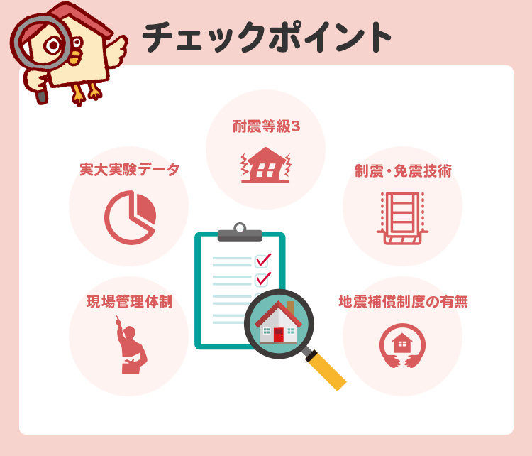 地震に強い家を選ぶときのチェックポイント
