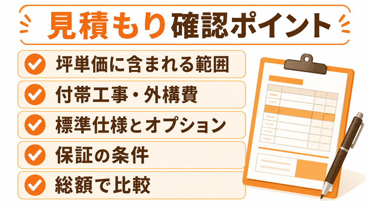 契約前に確認したい見積もりチェックポイント