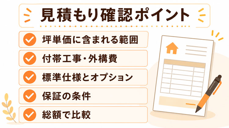 契約前に確認したい見積もりチェックポイント