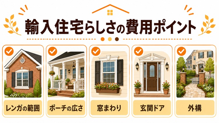 レンガ外壁・カバードポーチで費用は変わる?