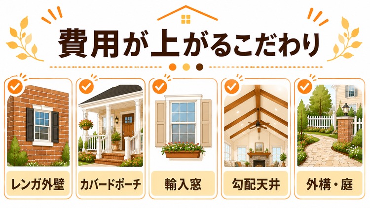 セルコホームで費用が高くなりやすいポイント