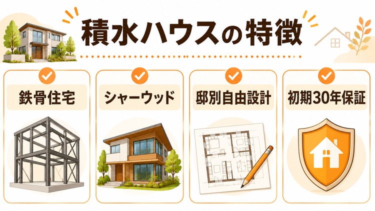 積水ハウスはどんなハウスメーカー？