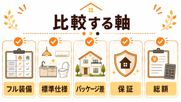 泉北ホームを他社と比較するときのポイント