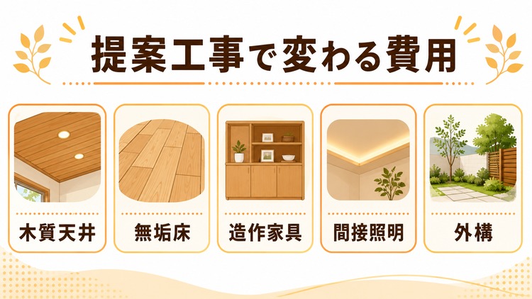住友林業でよく聞く「提案工事」とは？