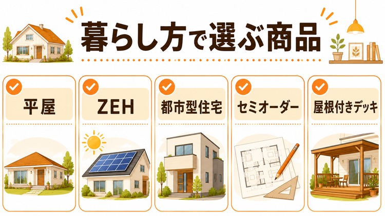 スウェーデンハウスの商品ラインアップ
